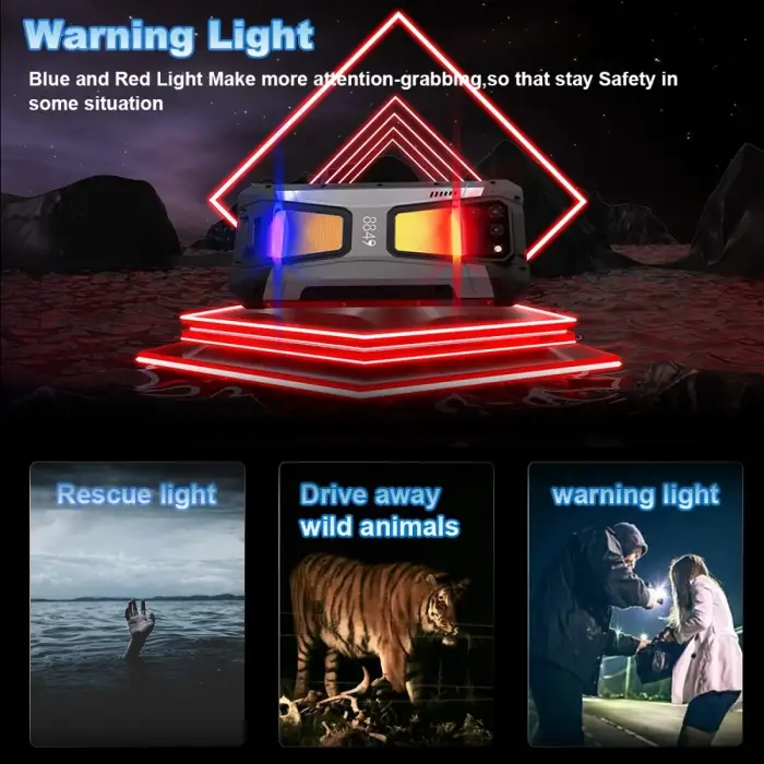 Unihertz 8849 Tank 2 Laser Projector Rugged Phone Android 13 Mobile 12+256GB 6.79" FHD+ Display 108MP Night Vision Cam 15500mAh — image 3