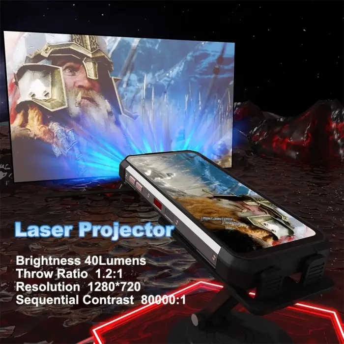 Unihertz 8849 Tank 2 Laser Projector Rugged Phone Android 13 Mobile 12+256GB 6.79" FHD+ Display 108MP Night Vision Cam 15500mAh — image 5