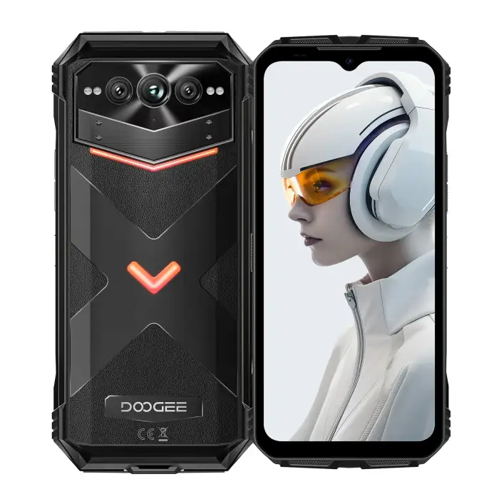 DOOGEE V Max Plus 5G Rugged Smartphone 36GB(16+20) 512GB 200MP AI Camera 22000mAh 33W 6.58" 120Hz Dimensity 7050 Android 14 NFC — image 2