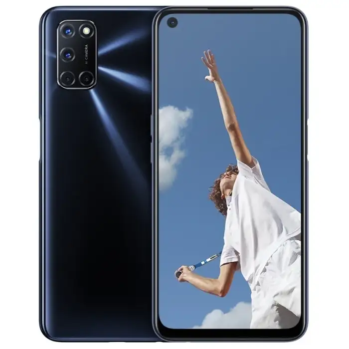 OPPO A92 LTE GSM Unlocked 6.5" 12MP Quadruple camera (Dual SIM)((Snapdragon 665)(Black/Purple/Blue Global) 5000mAh used phone — image 2