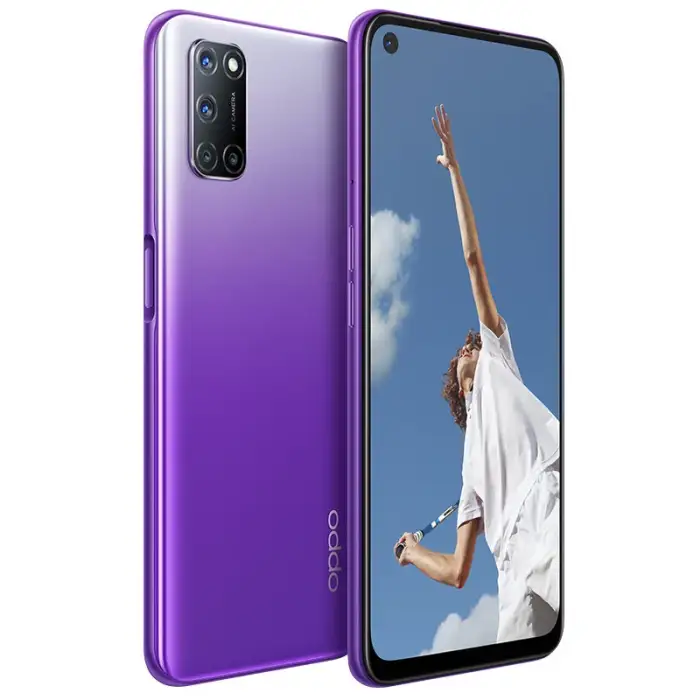 OPPO A92 LTE GSM Unlocked 6.5" 12MP Quadruple camera (Dual SIM)((Snapdragon 665)(Black/Purple/Blue Global) 5000mAh used phone — image 4