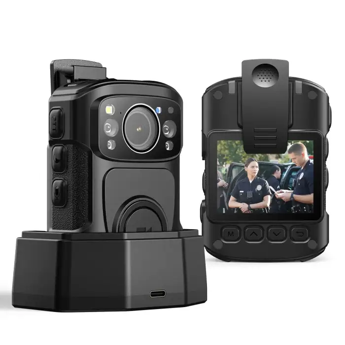 BOBLOV Mini Camera B4K5 128G/256G 4K Small Camcorder GPS Body Worn Camera 11Hrs Video Record Police Bodycamera Night Vision IP68 — image 2