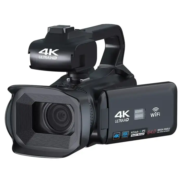 Outdoor 4k 64MP Professional Camera Photography Full HD Camcorder For Tiktok Youtube Video Live Streaming Cameras WIFI — image 7