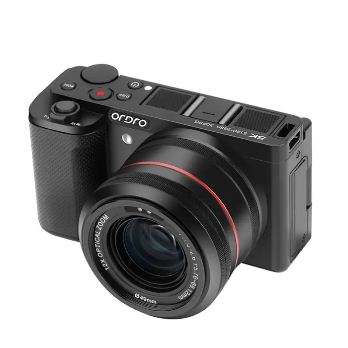 ORDRO G730 Vlog Digital Compact Camera 4K 60FPS IR Night Vision 12X Optical Zoom Auto Manual Focus Video Camcorder Photography — image 2