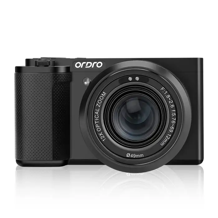 ORDRO G730 Vlog Digital Compact Camera 4K 60FPS IR Night Vision 12X Optical Zoom Auto Manual Focus Video Camcorder Photography — image 4