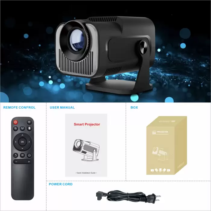 HY320 Mini LCD Smart Projector — image 5