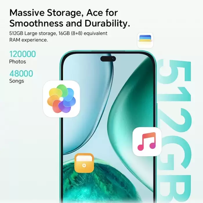 New HONOR X8c 8GB+512GB Smartphones, Large Storage, Night Camera HONOR AI Eraser — image 4