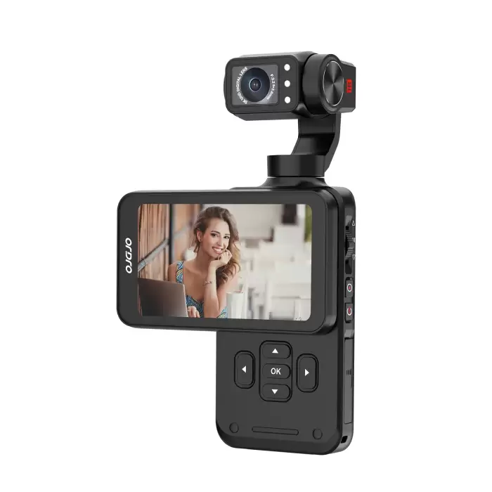 Ordro M5 Vlog Action Pocket Camera 5K 3-Axis Anti-shake Digital Video Camcorder 3.5" Screen Face Tracking IR Night Vison — image 2