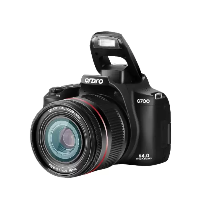 Digital Cameras Photographic 4K Ultra hd Camcorder 12X Optical Zoom LED Flash Built in Auto/Manual Focus for YouTube Vlog Videos — image 3