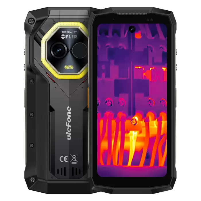 Ulefone Armor Mini 20T Pro Rugged Smartphone 5G Thermal Imaging 4.7" Display 8GB+256GB LED Light Android 14 6200mAh 33W 50MP NFC — image 2