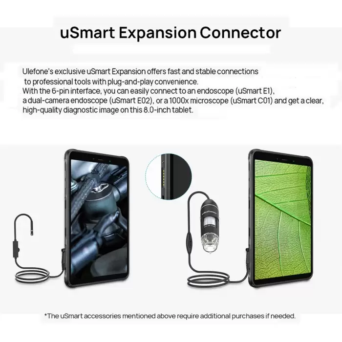Ulefone Armor Pad Rugged Tablet PC Android 12 Phablet Helio G25 Octa Core 4+64GB 8'' Screen 7650mAh uSmart Expansion 4G LTE WIFI — image 4