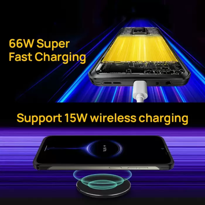 Ulefone Armor 17 Pro Rugged Phone Android 12 Helio G99 Octa Core 8+256GB 6.58'' Screen 5380mAh Smartphone 108MP Cam NFC Global — image 4