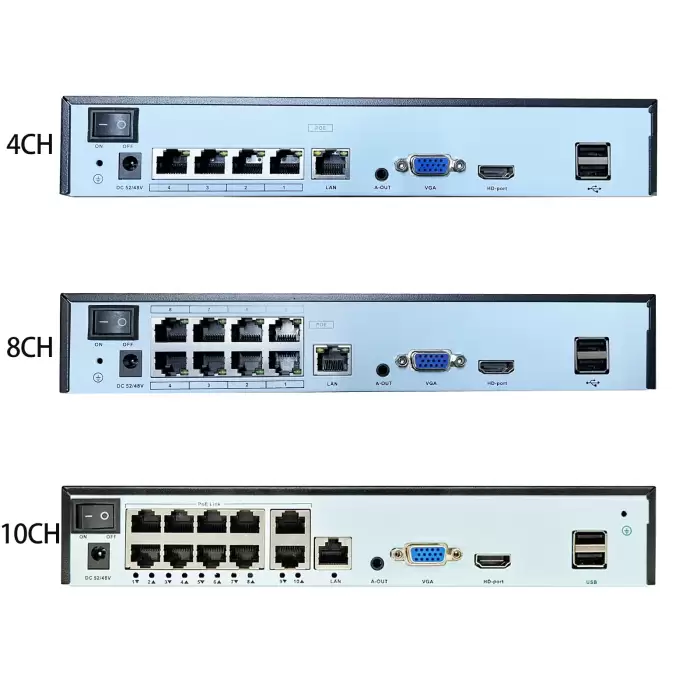 4K 8MP POE Security Camera System 10CH P2P AI Video Surveillance Kit Two Way Audio Outdoor Home 8MP IP Camera CCTV Nvr Set — image 5