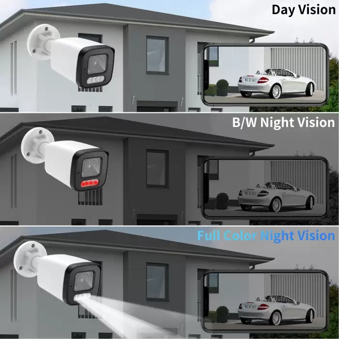 4K 8MP POE Security Camera System 10CH P2P AI Video Surveillance Kit Two Way Audio Outdoor Home 8MP IP Camera CCTV Nvr Set — image 7