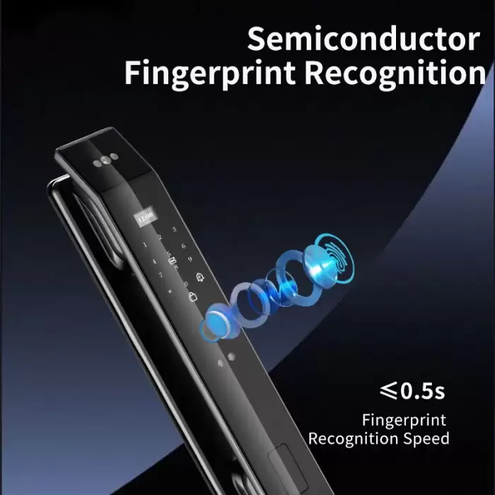 Glomarket Tuya Wifi Biometric 3D Face Recognition Electronic Intelligent Fingerprint Password Smart Lock Digital Door Lock — image 5