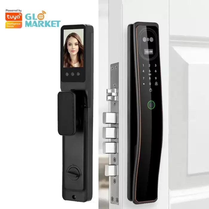 Glomarket Smart Home System Full Automatic Security Fingerprint Door Lock Cerradura Inteligente Digital Tuay Smart Lock — image 2