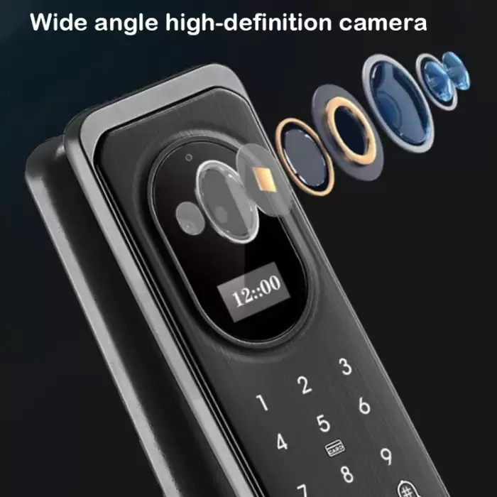 Glomarket Smart Home System Full Automatic Security Fingerprint Door Lock Cerradura Inteligente Digital Tuay Smart Lock — image 6