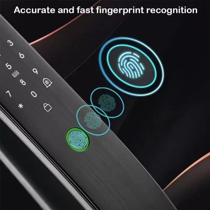 Glomarket Smart Home System Full Automatic Security Fingerprint Door Lock Cerradura Inteligente Digital Tuay Smart Lock — image 7