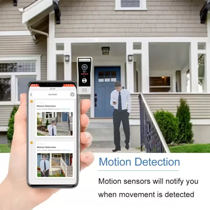 1080P Wifi Video Doorbell Intercom Tuya Smart Home Doorphone RFID Access Control System for Villa Apartment 3Rooms — image 5