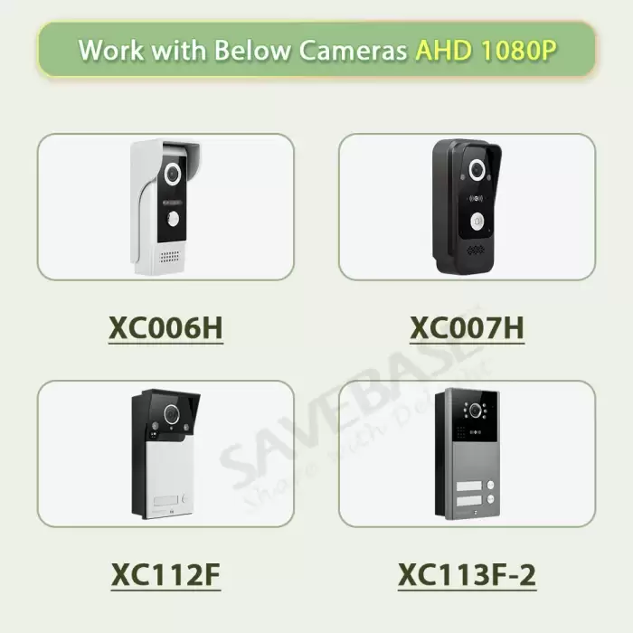 Tuya Smart WIFI Indoor Monitor 7"/10" LCD Screen for 4 Wire HD 1080P Hands Free Video Door Phone Intercom Doorbell Home Security — image 3