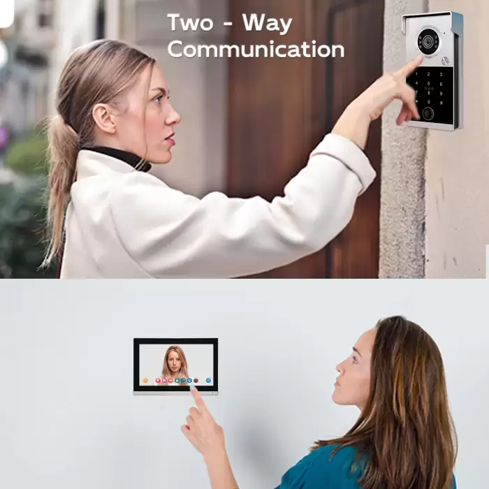 TuYa 1080P Video Intercom Access Control System Doorbell Video Call Remote Control Door Opening Villa Access Control System — image 4