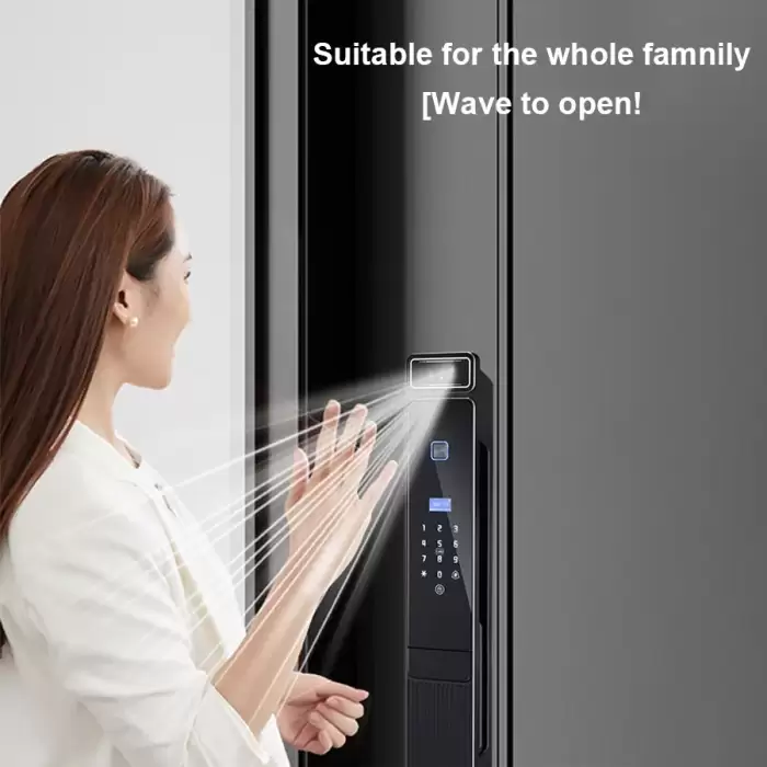 Glomarket Tuya 3D Face Recognition Fingerprint Automatic Intelligent Door Lock — image 4