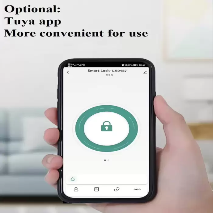 Glomarket Deadbolt Tuya Smart Lock With Keypad Electronic Digital Code Keyless Entry Door Lock for Home Apartment Door Lock — image 4