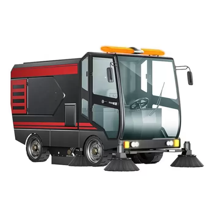 Cophilo CG2200T 4 Wheels City Road Parking Lot Sweeper Electric 48V — image 2
