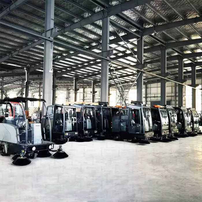 Cophilo CG2200T 4 Wheels City Road Parking Lot Sweeper Electric 48V — image 6