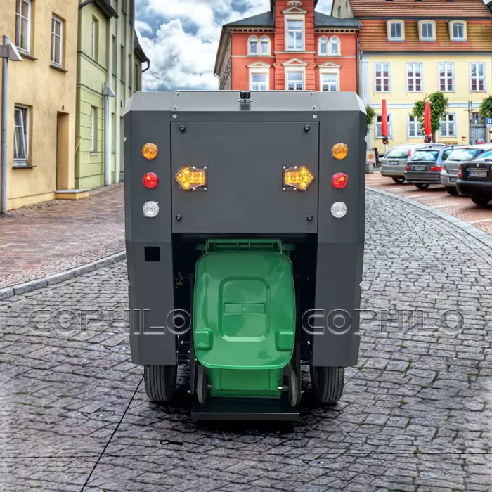 Electric 48V Ride-On Sweeper Truck — image 2