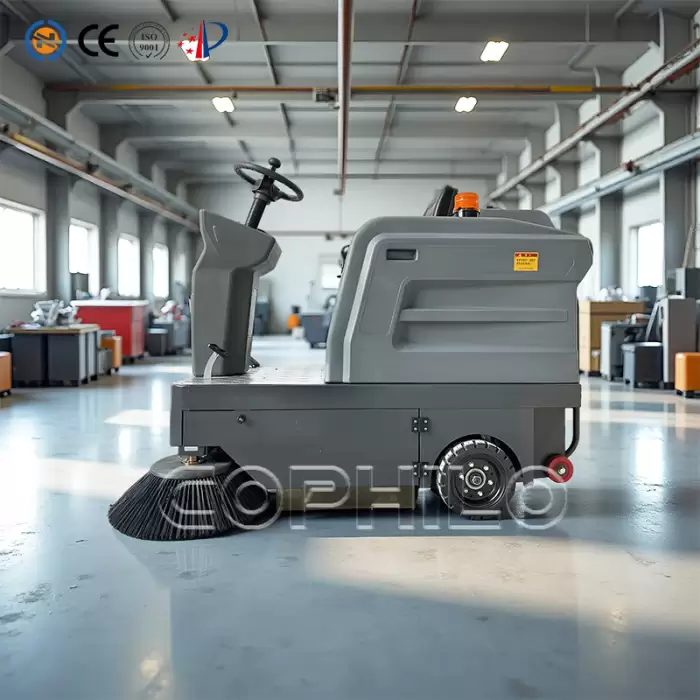 Battery Operated Electric Street Sweeper — image 2
