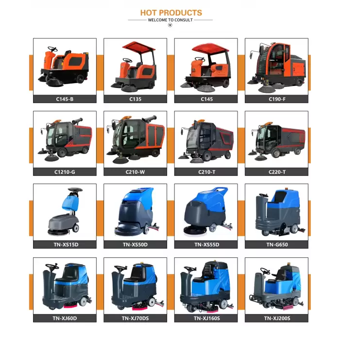 Self-propelled Electric Ride-on Floor Sweeper — image 3