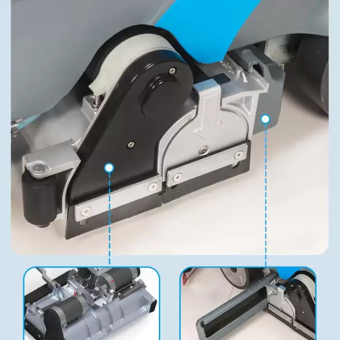 Heavy Duty Electric Auto Drive Ride-On Floor Scrubber Sweeper — image 2