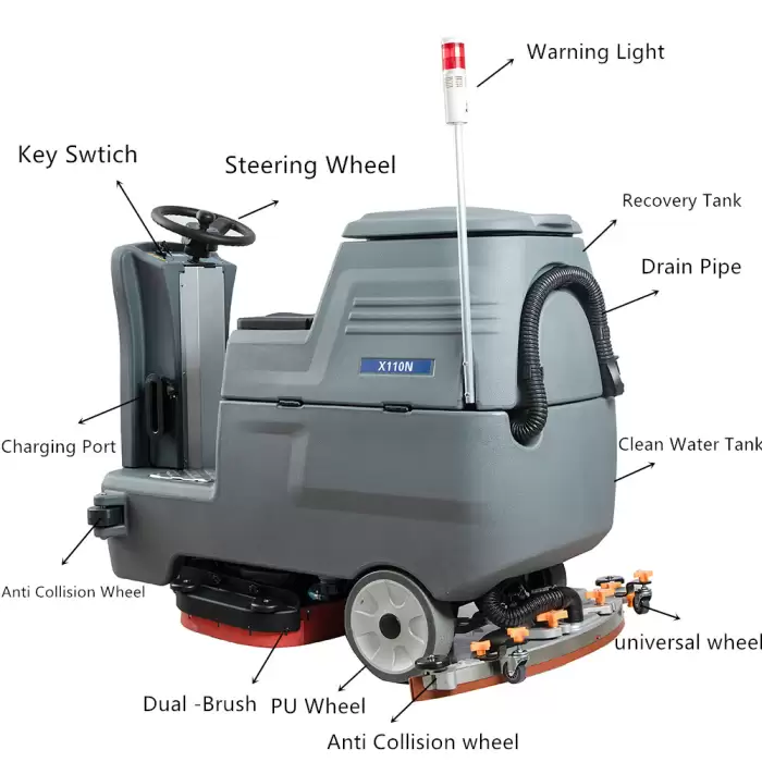 Commercial Industrial Automatic Mat Cleaning Machine — image 2