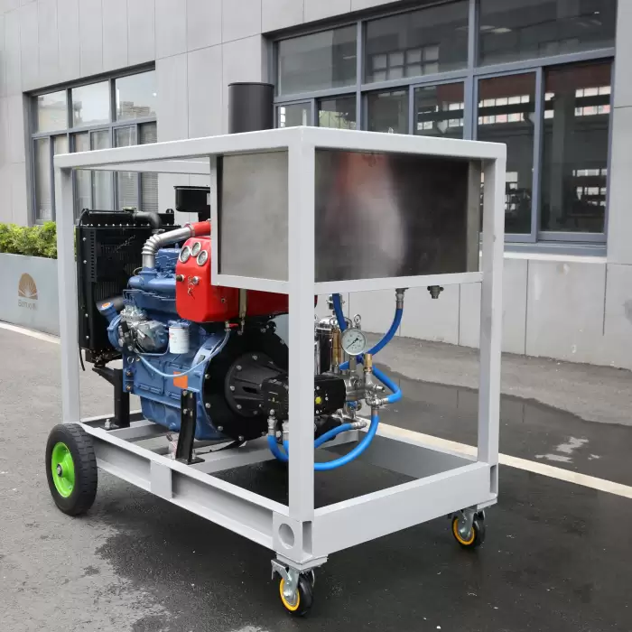 BFQ-2280 800Bar Diesel Engine Industrial High Pressure Water Jetting Equipment 22LPM — image 2