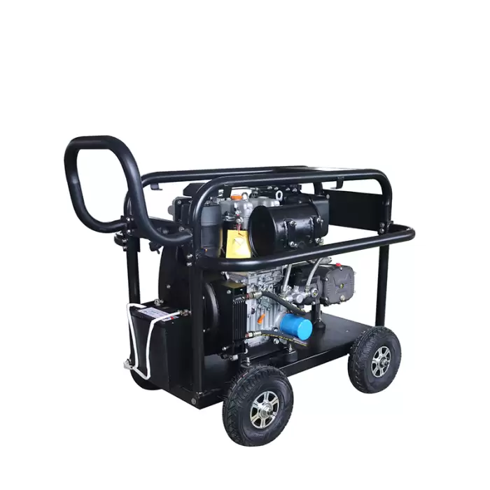 15LPM Up To 500Bar High Pressure Water Pump Cleaning Machine with 22HP Diesel Engine — image 3