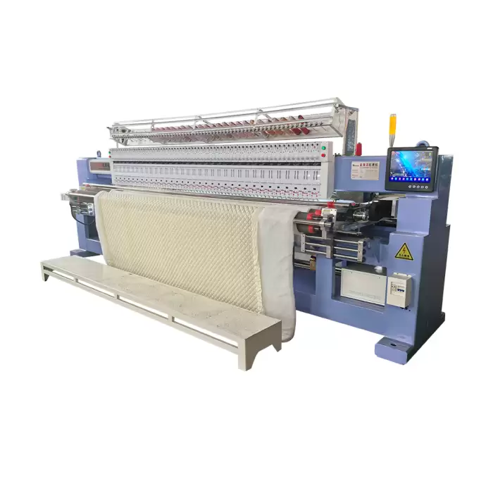 Quilting and Embroidery Machine for Car Floor Mat and Bed Sheets — image 2