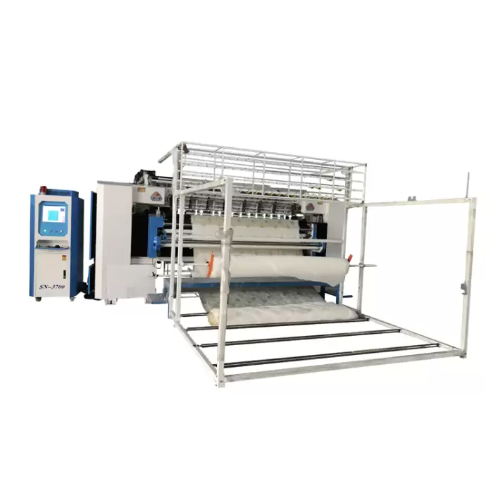 Automatic Computerized Non Shuttle Multi-Needle Quilting Machine for Mattress — image 3