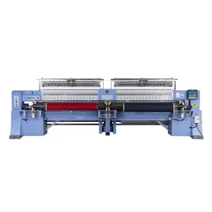 Leather Fabric Embroidery Quilting Machine — image 2