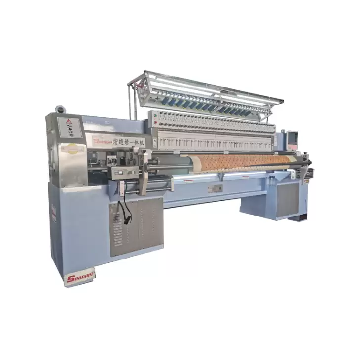Leather Fabric Embroidery Quilting Machine — image 4