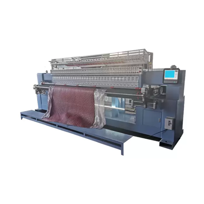 Leather Fabric Embroidery Quilting Machine — image 5