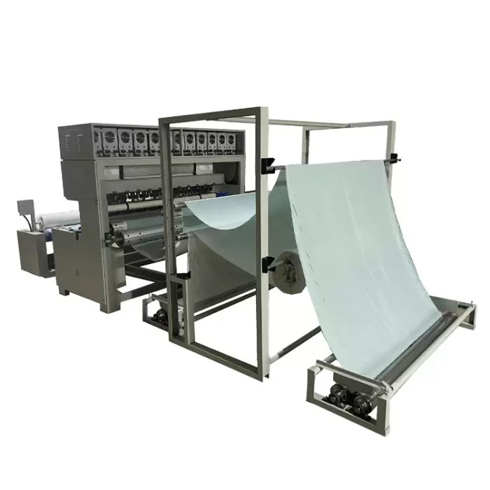 Roll Press High Speed Ultrasonic Mattress Quilting Machine — image 4