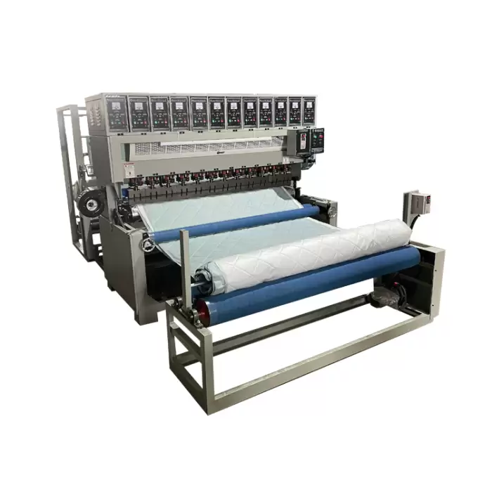 Roll Press High Speed Ultrasonic Mattress Quilting Machine — image 5