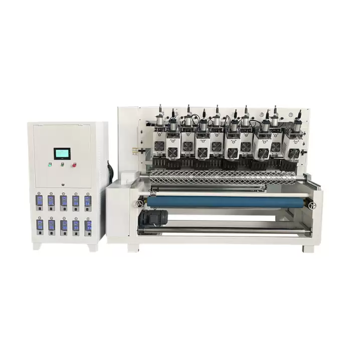 Factory Ultrasonic Embossing Machine Fabric for Handbags Multi Needle Quilting Machine — image 4