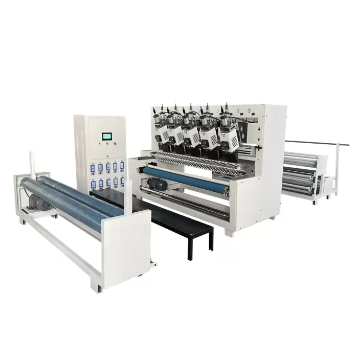 Factory Ultrasonic Embossing Machine Fabric for Handbags Multi Needle Quilting Machine — image 5