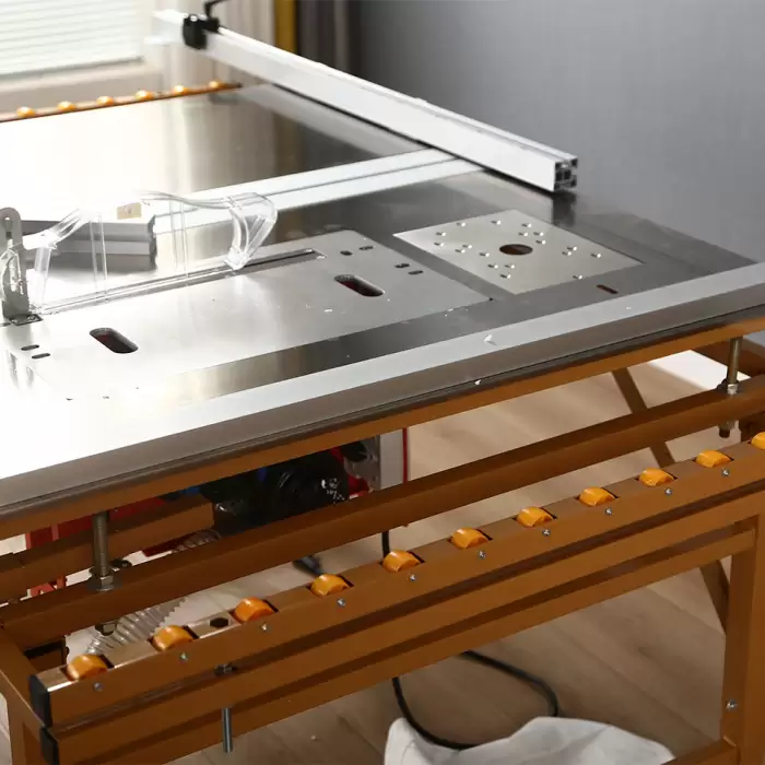Top Choice WJ125 Commercial Foldable Sliding Saw Table Panel Saw Wood Cutter — image 4