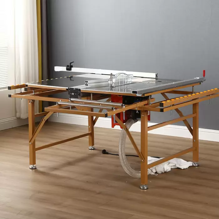 Top Choice WJ125 Commercial Foldable Sliding Saw Table Panel Saw Wood Cutter — image 5