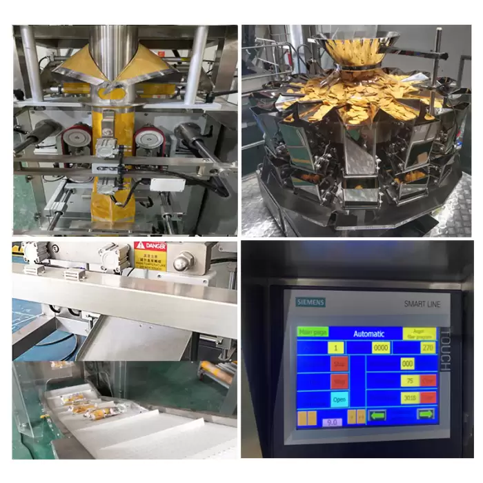 Full Automatic Coffee Beans Pillow Bag Packing Machine — image 3