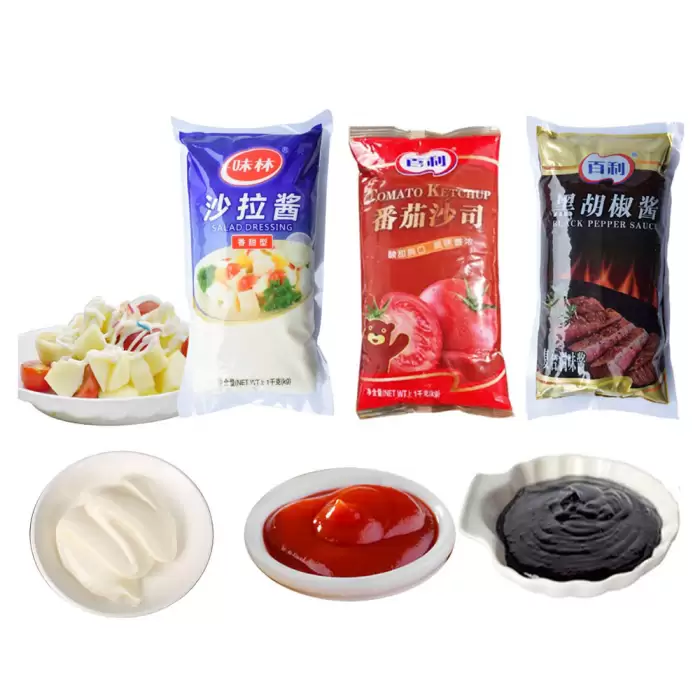 Auto Plastic Bag Chili Jam Chinese Date Jujube Sauce Packing Machine — image 6