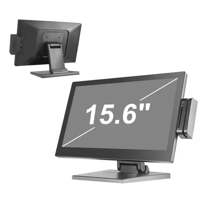 15 Inch Touch Screen Cash Register POS System with Card Slot — image 3